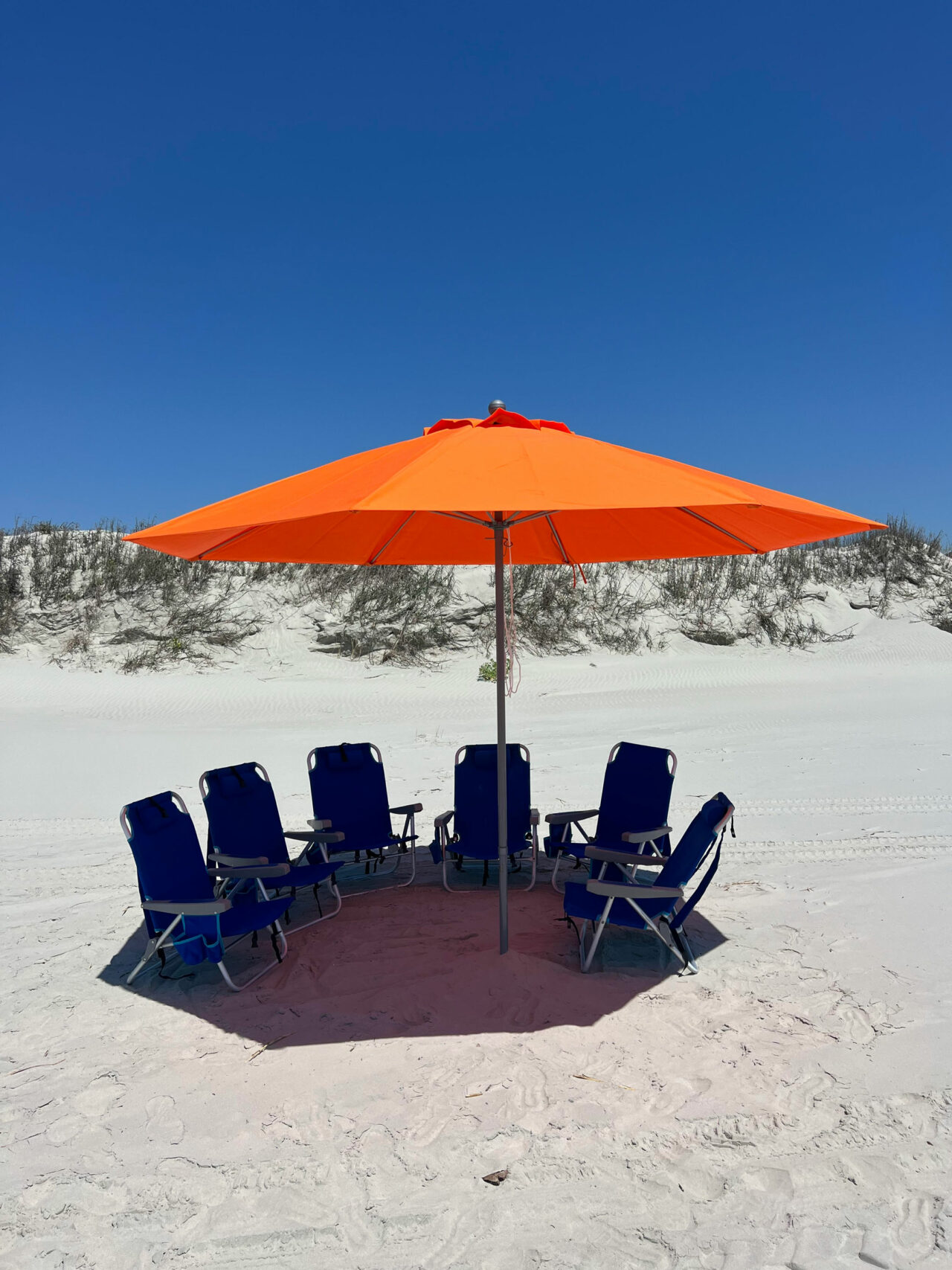 11' Umbrella Weekly Rental Sunset Beach Umbrellas